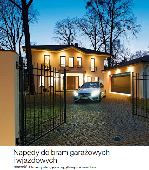 Napędy do bram garażowych