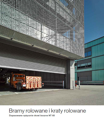 Bramy rolowane i kraty rolowane